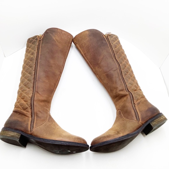 {STEVE MADDEN} Northside Quilted Riding Boots - Picture 8 of 16